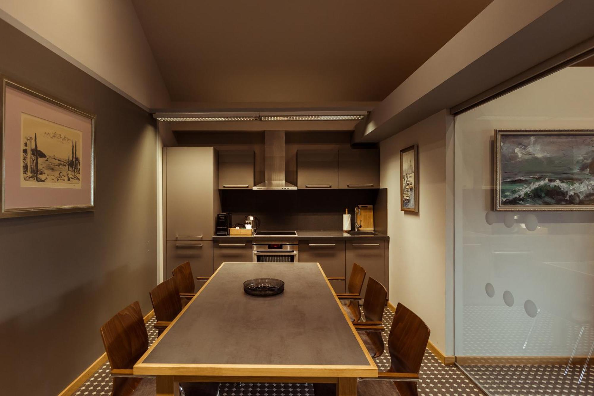 Promenade Hotel Liepaja Phòng bức ảnh The kitchen