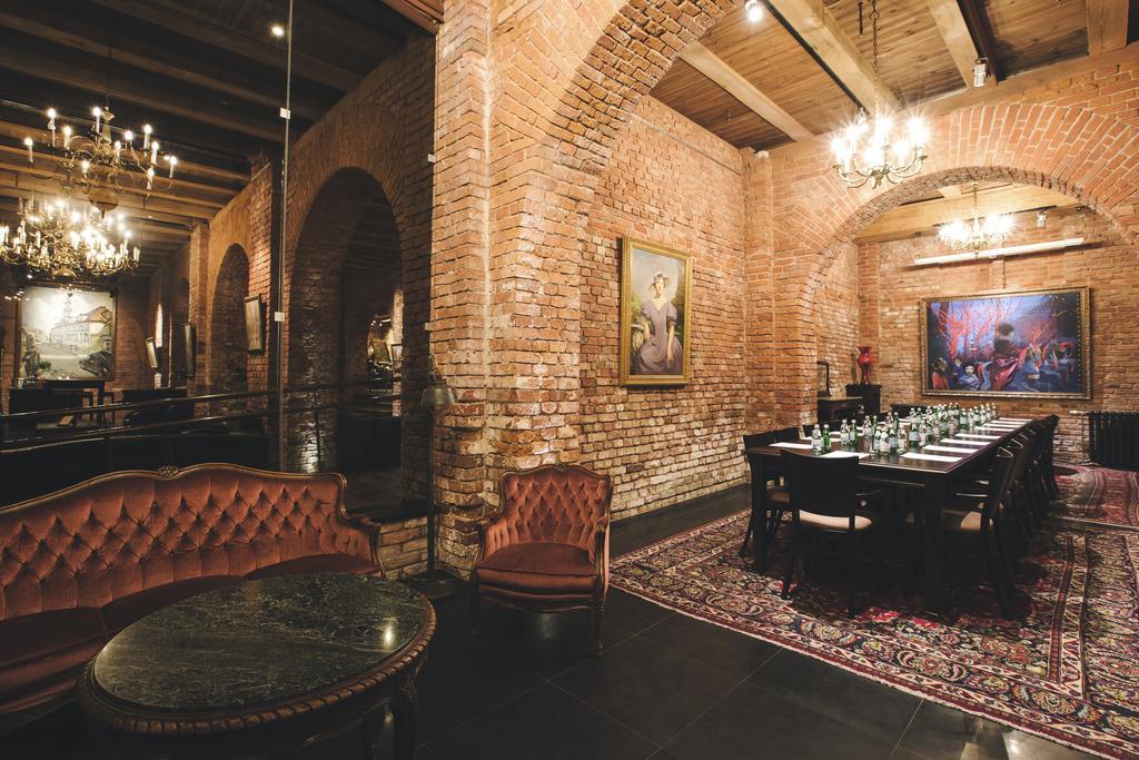 Promenade Hotel Liepaja Ngoại thất bức ảnh The interior of the restaurant